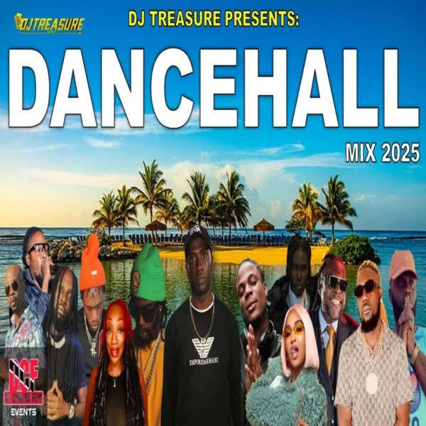 August 2025 Dancehall Mix - Dj Treasure