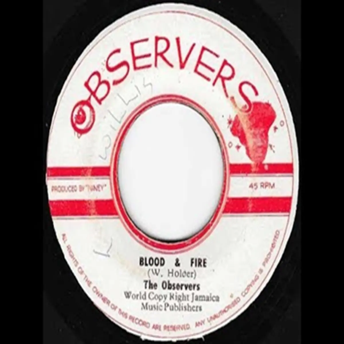 Blood And Fire Riddim - Unknown Label