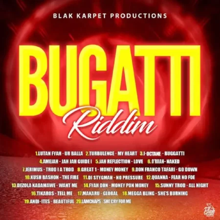 Bugatti Riddim – Blak Karpet Productions Bugatti Riddim - Blak Karpet Productions