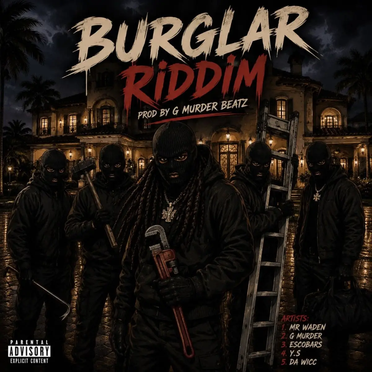 Burglar Riddim - Frakaz Records