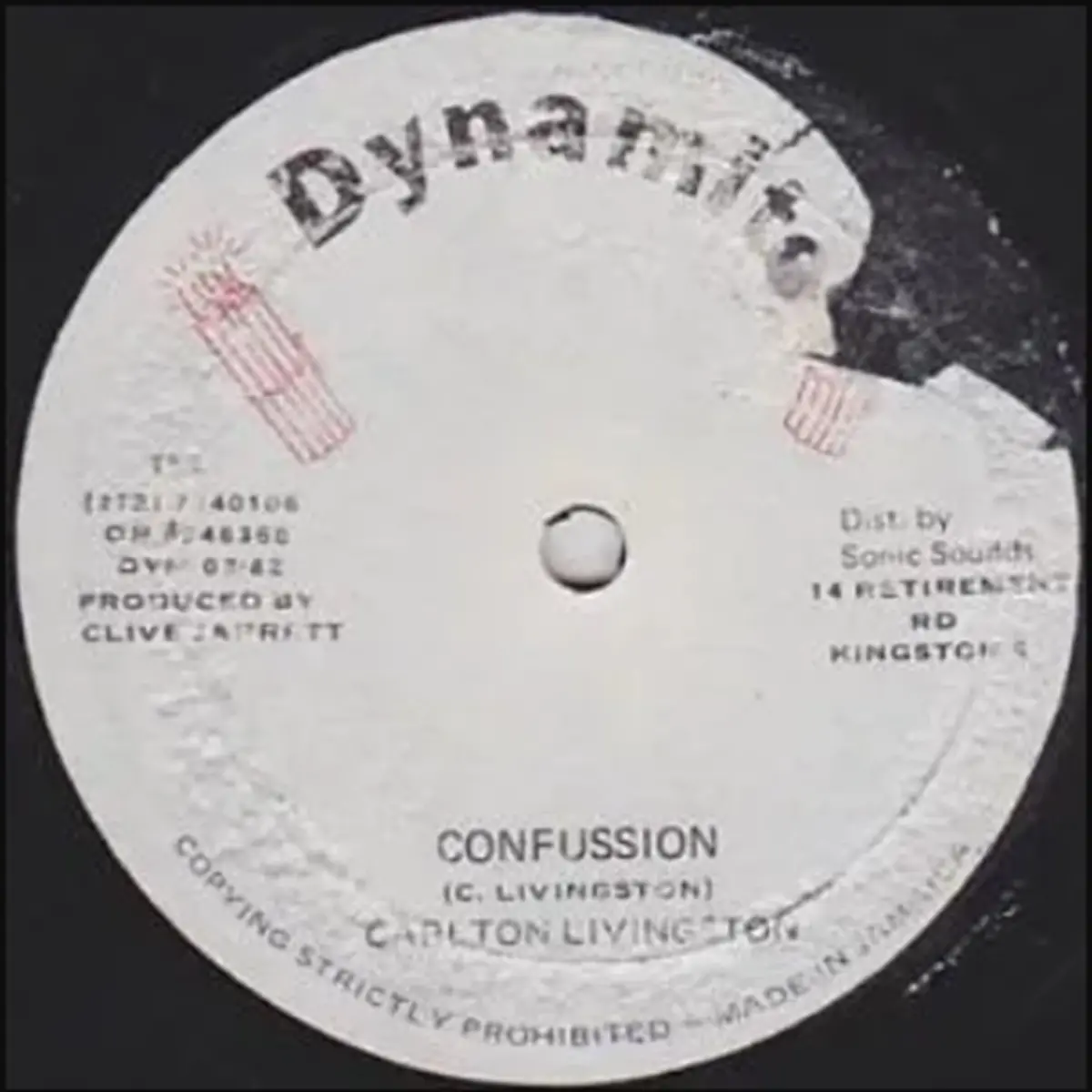 Conception Riddim Confusion Riddim - Unknown Label