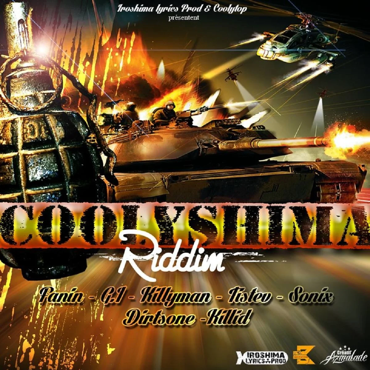 Coolyshima Riddim - Iroshima Lyrics Production