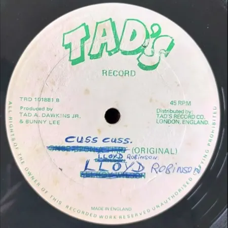 Cuss Cuss Riddim – Various Labels Cuss Cuss Riddim - Various Labels