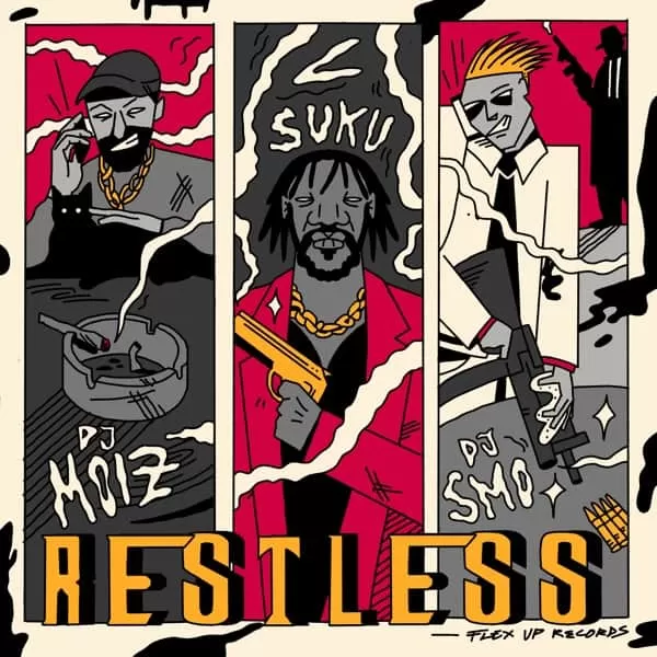 dj moiz, dj smo and suku - restless