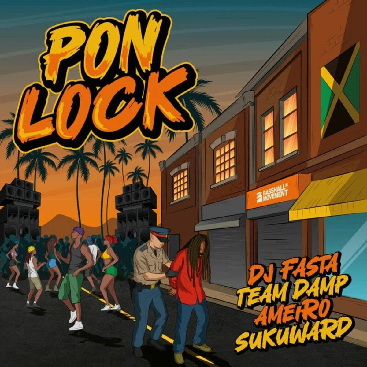 Dj Fasta, Team Damp, Ameiro & Sukuward - Pon Lock