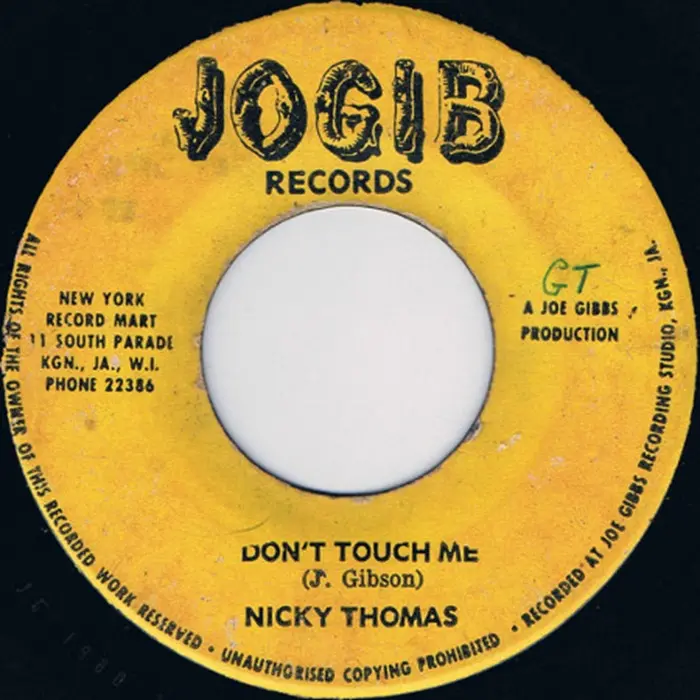 Don’t Touch Me Riddim – Jogib Records Don't Touch Me Riddim - Jogib Records