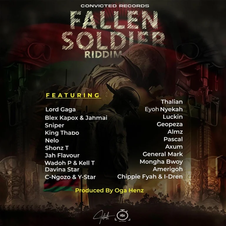 Fallen Soldier Riddim – Convicted Records Fallen Soldier Riddim - Convicted Records