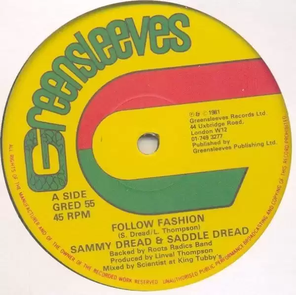 follow fashion riddim - linval thompson