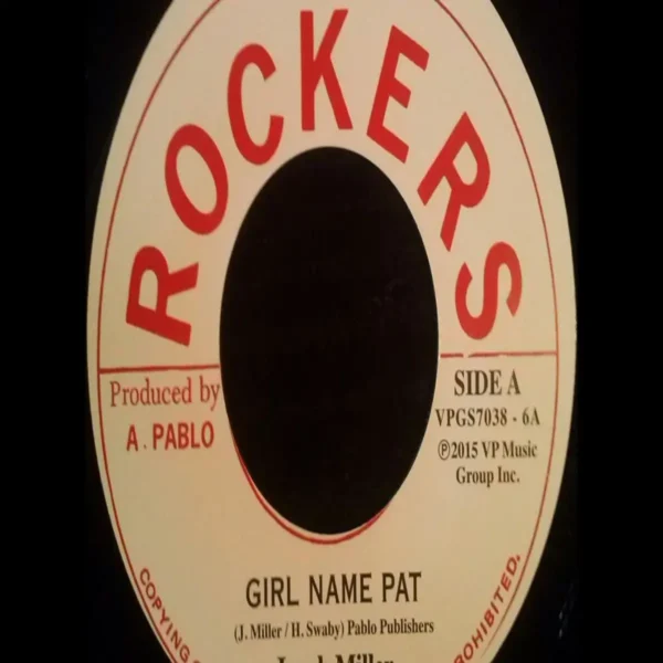 Girl Name Pat Riddim - Unknown Label Girl Name Pat Riddim - Unknown Label
