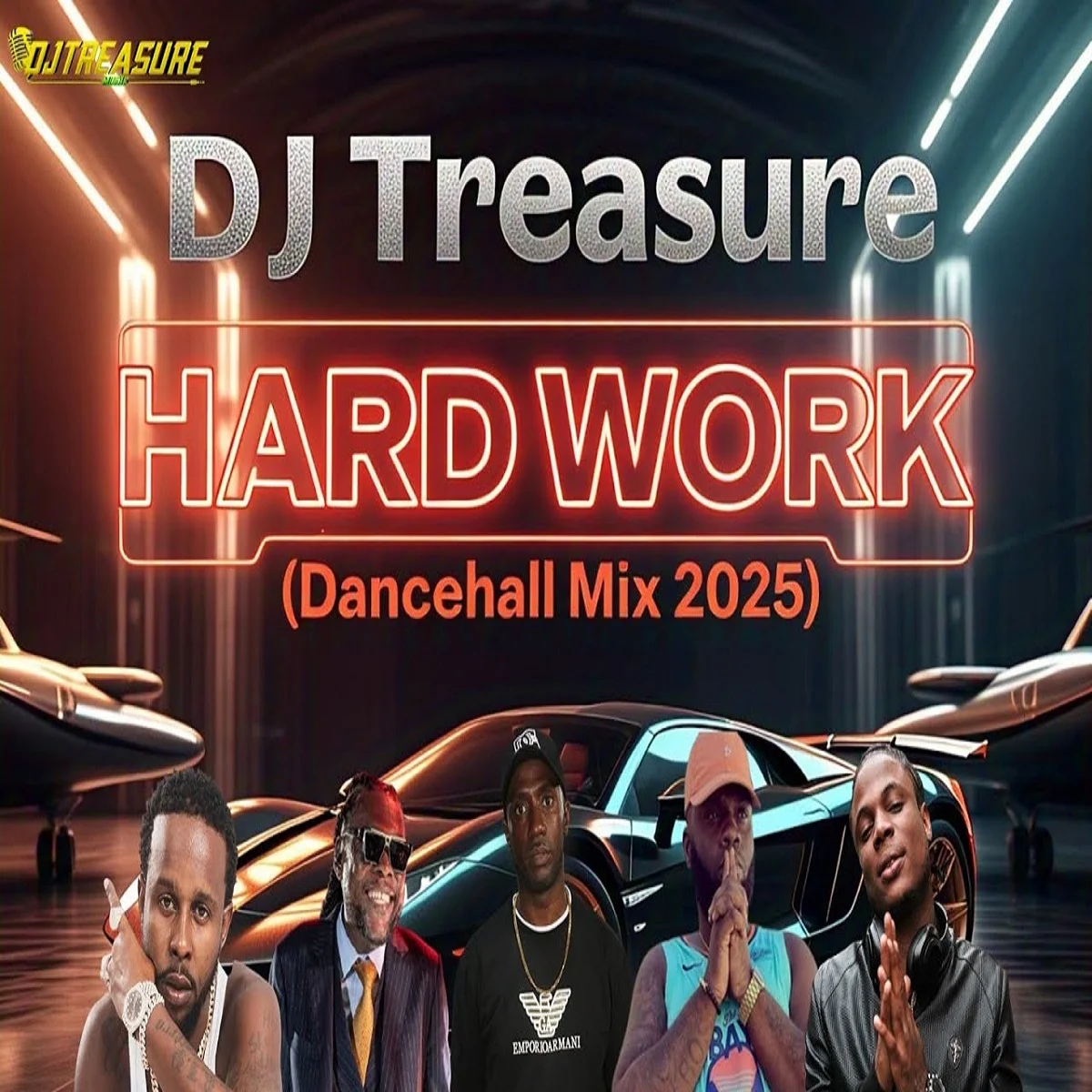Hard Work Dancehall Mix 2 - Dj Treasure