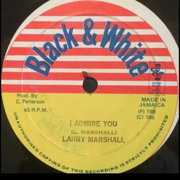 I Admire You Riddim - Unknown Label