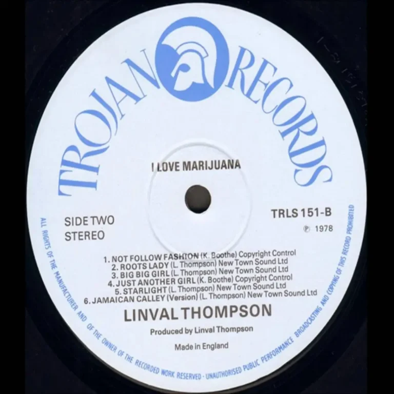 I Love Marijuana Riddim - Unknown Label