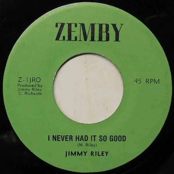 I've Never Had It So Good Riddim - Unknown Label