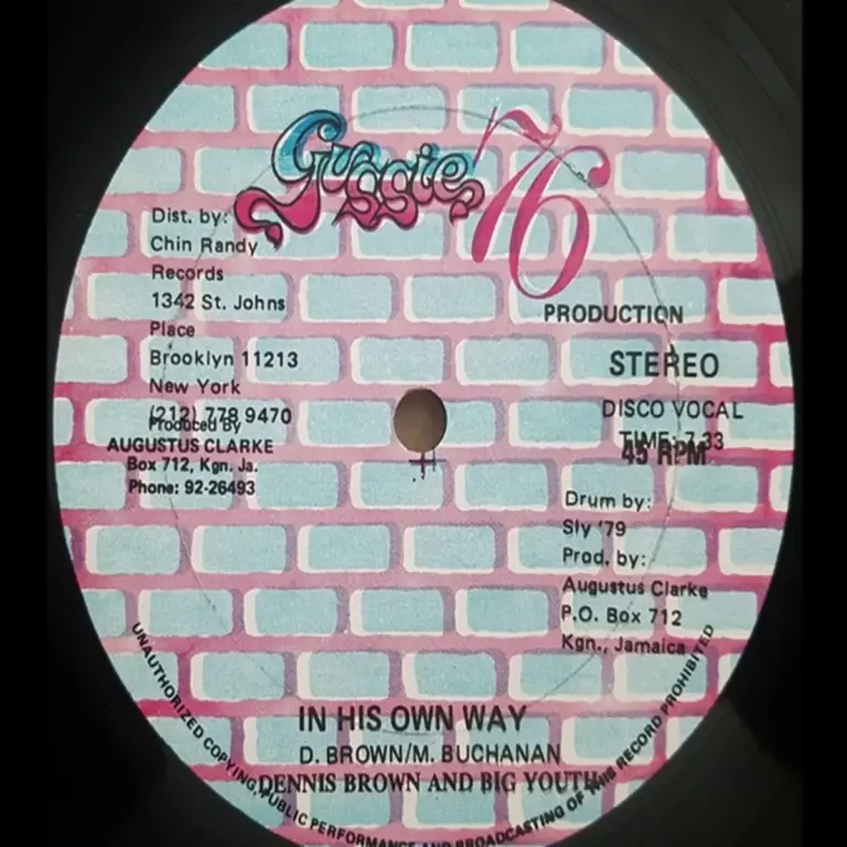 In His Own Way Riddim - Gussie, Gussie 76