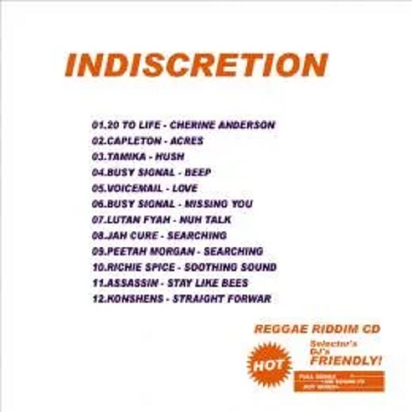 Indiscretion Riddim