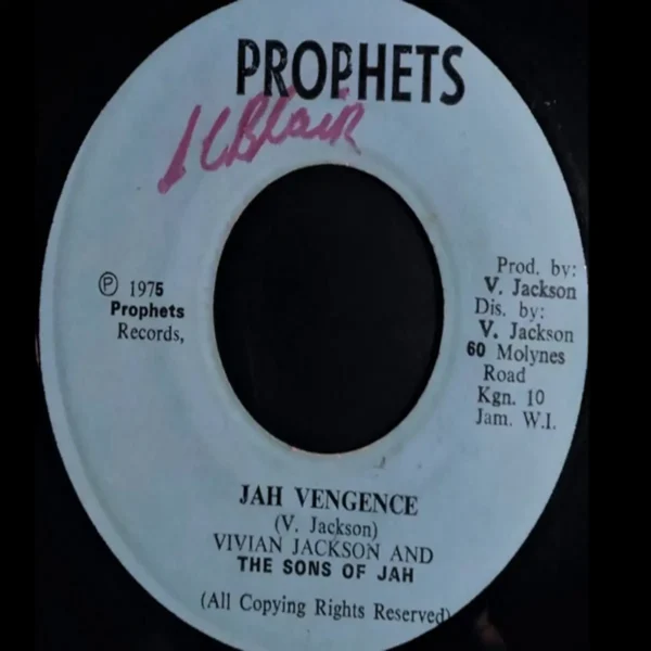 Jah Vengeance Riddim - Unknown Label Jah Vengeance Riddim - Unknown Label