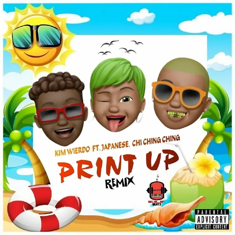 Kim Wierdo Ft. Japanese & Chi Ching Ching - Print Up Remix