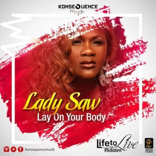 lady saw - lay on your body