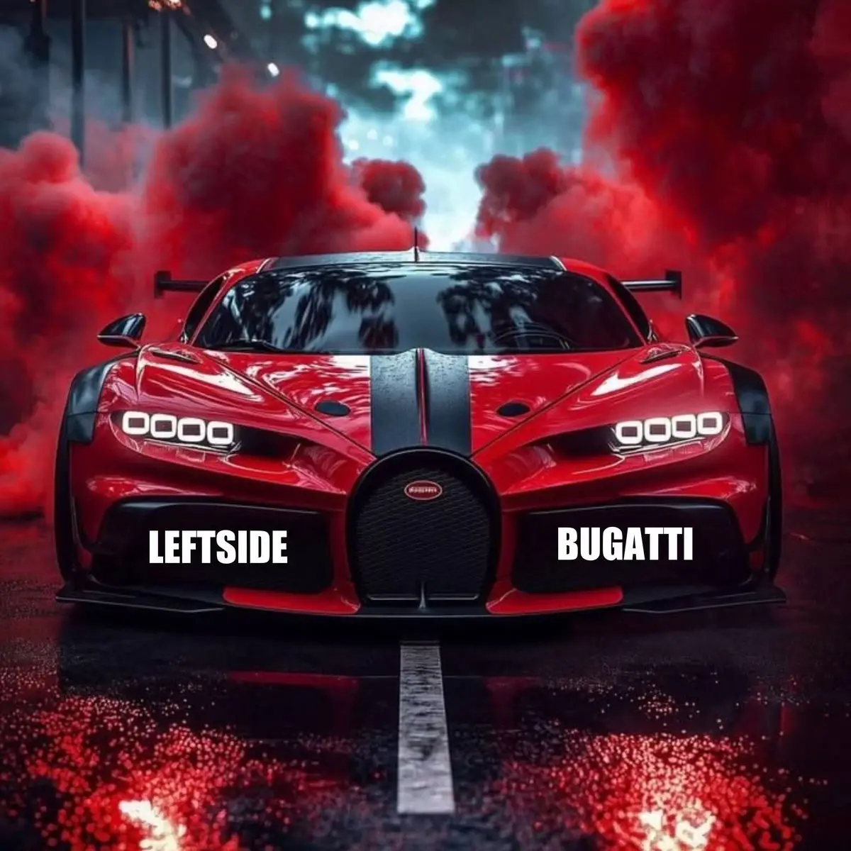 Leftside – Bugatti