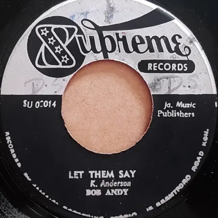 Let Them Say Riddim – Supreme, Joe Gibbs Let Them Say Riddim - Supreme, Joe Gibbs