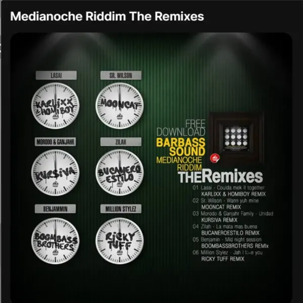 Medianoche Riddim The Remixes -  Jowen Selektah
