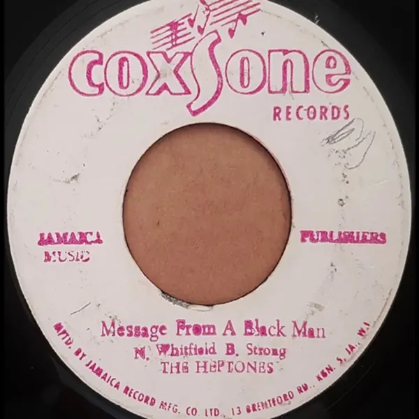 Message From A Black Man Riddim - Coxsone, Studio One, Sir Harry
