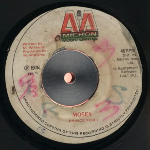 Moses Moses Riddim - Unknown Label