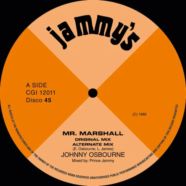 Mr Marshall Riddim - Positive Sounds, Secretly Canadian