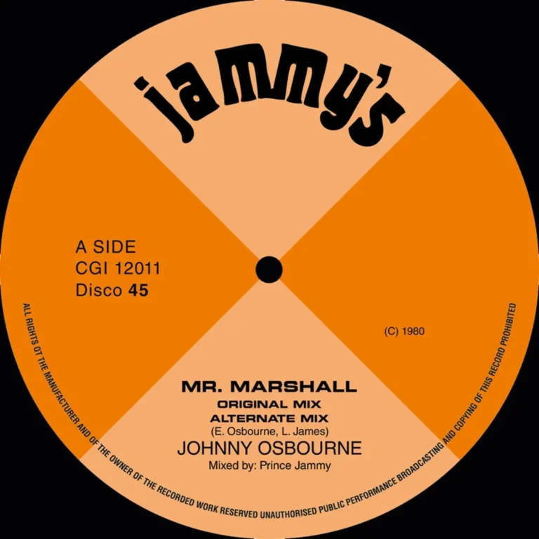 Mr Marshall Riddim - Positive Sounds, Secretly Canadian