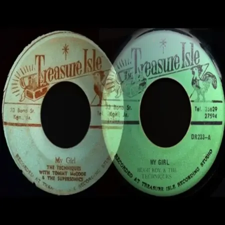 My Girl Riddim - Techniques, Treasure Isle, High School, Joe Gibbs, Peckings