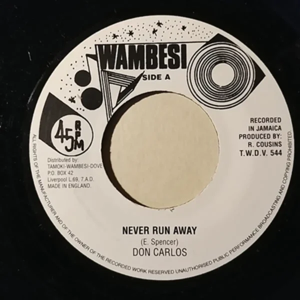 Never Run Away Riddim – Tamoki Wambesi Never Run Away Riddim - Tamoki Wambesi