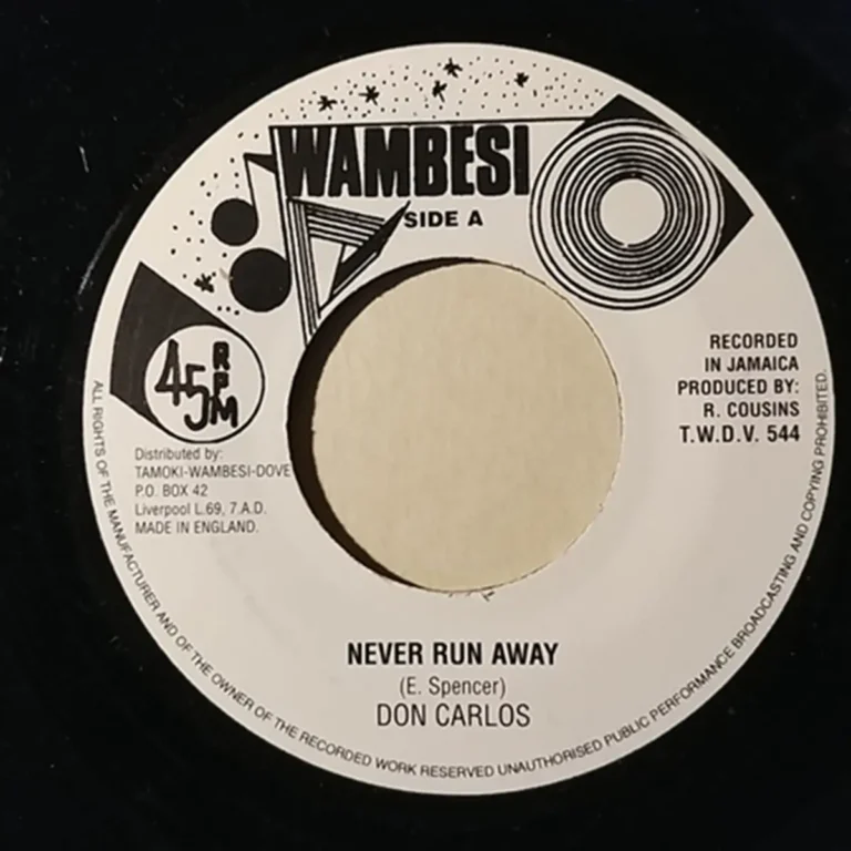 Never Run Away Riddim - Tamoki Wambesi
