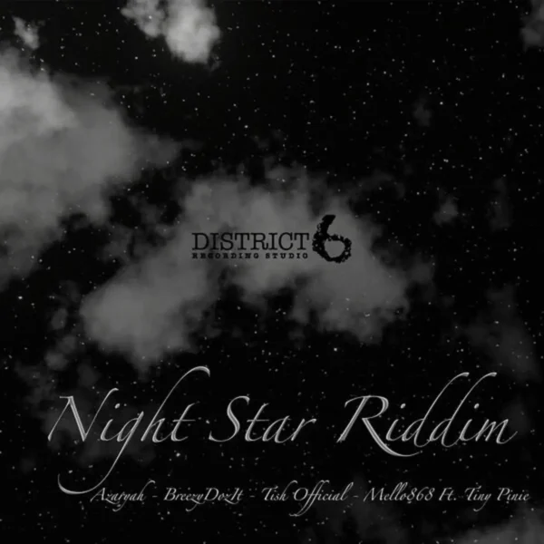 Night Sky Riddim (2023) – District 6 Recording studio Night Sky Riddim - District 6 Recording Studio