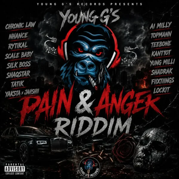 Pain & Anger Riddim - Young G`s Records Pain & Anger Riddim - Young G`s Records