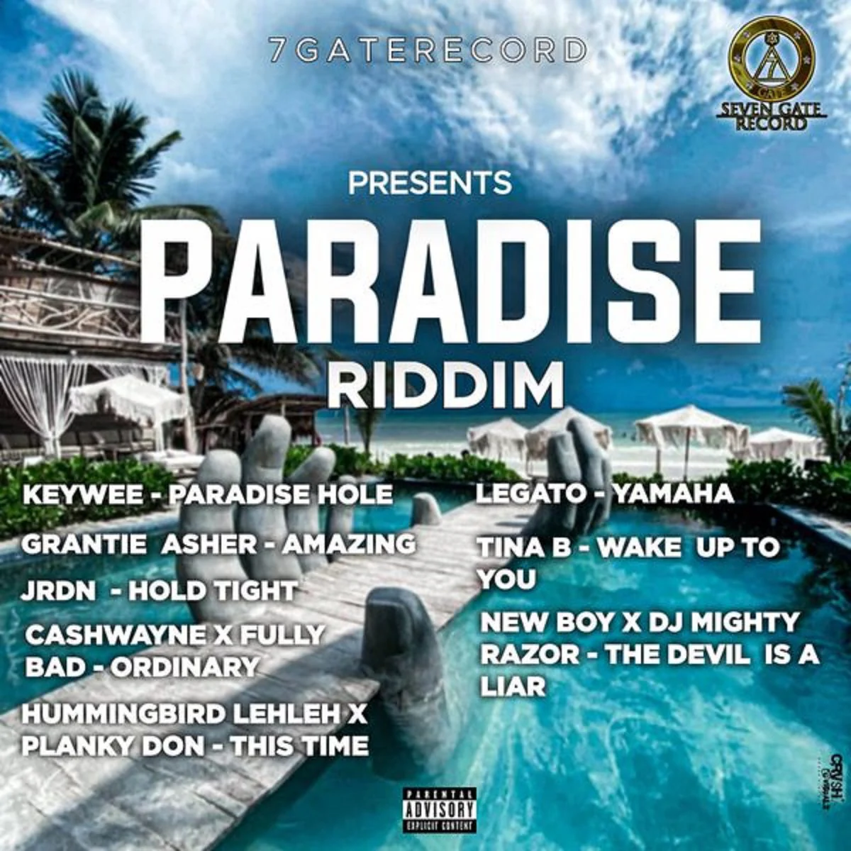 Paradise Riddim - 7 Gate Records