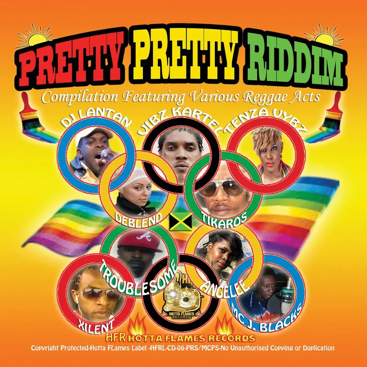 Precious Riddim Pretty Pretty Riddim (2016) - Hotta Flames Records