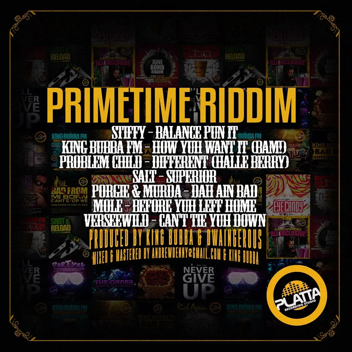 Primetime Riddim - Platta Studio