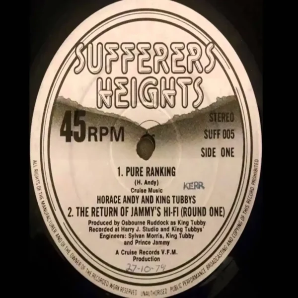 Pure Ranking Riddim - Unknown Label Pure Ranking Riddim - A Cruise Records