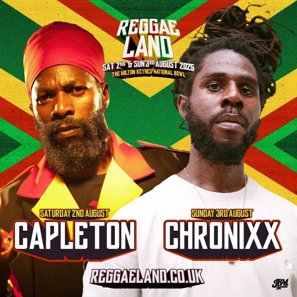 Reggae Land Announces First Headliners: Chronixx & Capleton