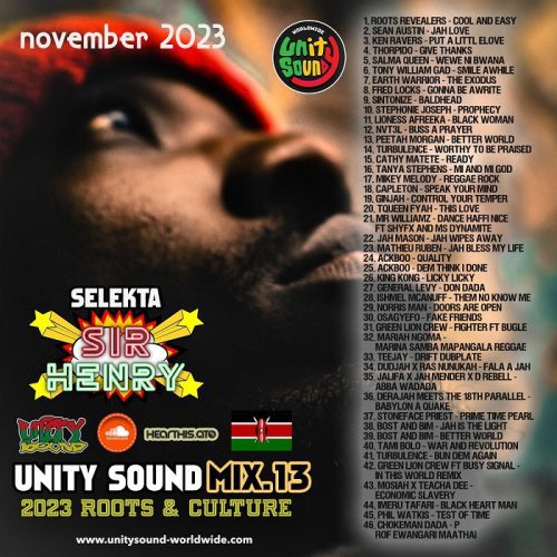 selekta sir henry - unity sound mix 13- roots - culture - november 2023