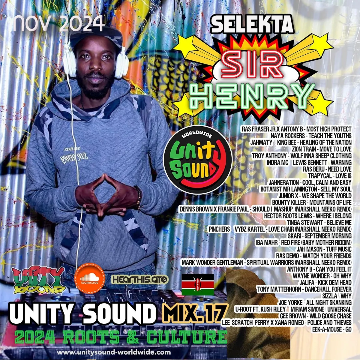 Selekta Sir Henry - Unity Sound Mix 17 (roots & Culture)