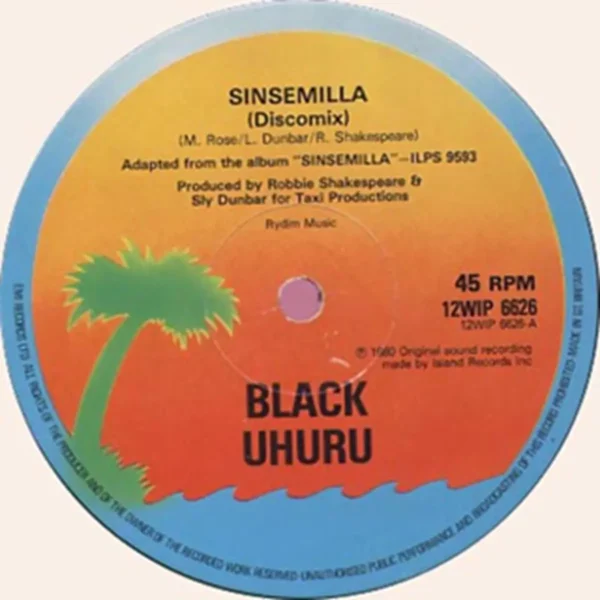 Sinsemilla Riddim - Unknown Label