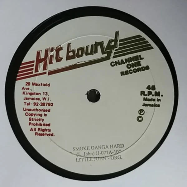 Smoke Ganja Hard Riddim – Unknown Label Smoke Ganja Hard Riddim - Unknown Label