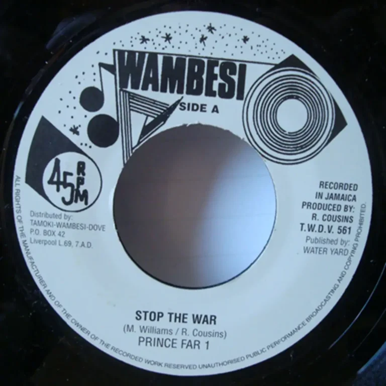 Stop The War Riddim - Tamoki Wambesi