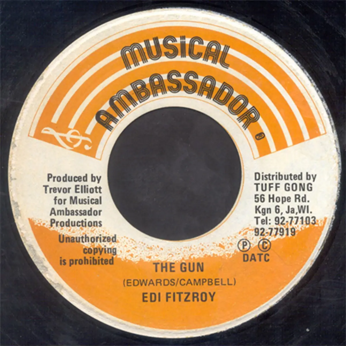 Gunman Riddim The Gun Riddim - Dread At The Controls, Musical Ambassador