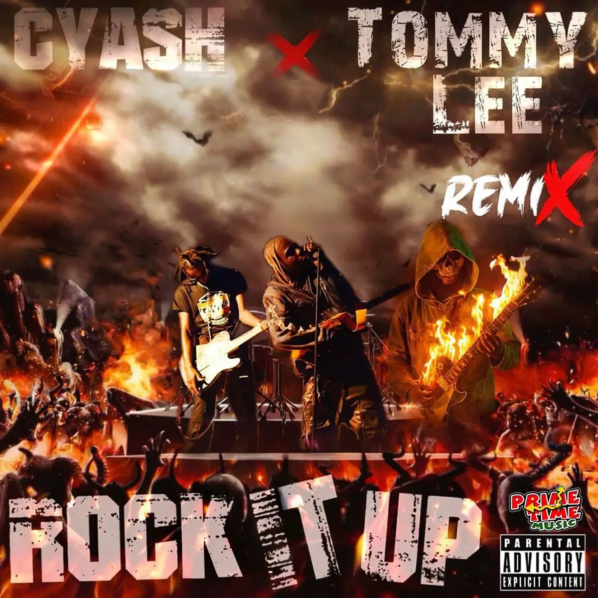 Tommy Lee Sparta x Cyash - Rock It Up (Remix)