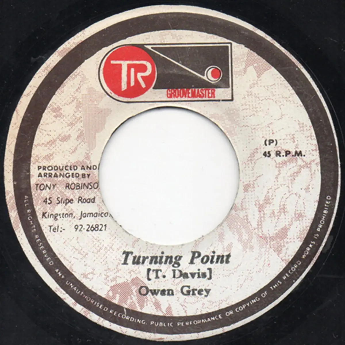 Owen Gray Turning Point UK オリジナル LP Owen Gray - MusicMeter.nl