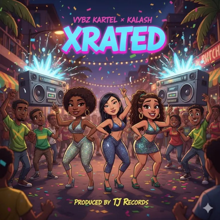Vybz Kartel X Kalash - Xrated