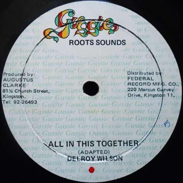 We’re All In This Together Riddim – Unknown Label We're All In This Together Riddim - Unknown Label