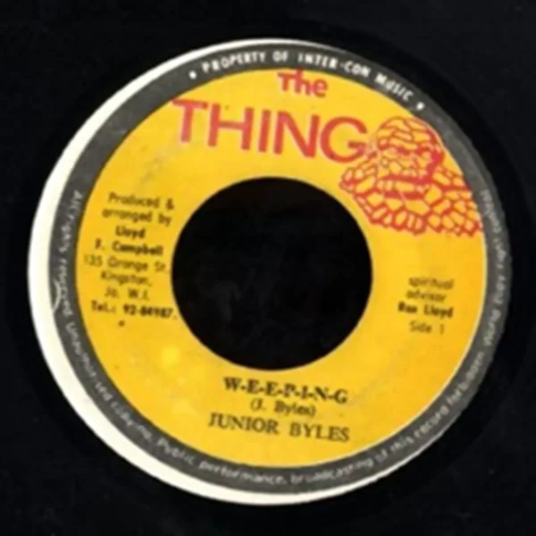 Weeping Riddim - Unknown Label